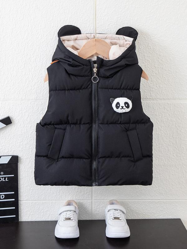 ベスト 男の子 ベビー 赤ちゃん キッズ 厚手 中綿 ジップアップ 冬物 アウター おしゃれ 着回し 綿素材..