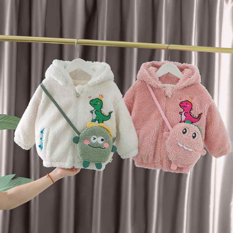 キッズ ベビー 男の子 女の子 男女兼用 裏起毛 厚手 暖かい フード付き ジップアップ 長袖 コットン も..