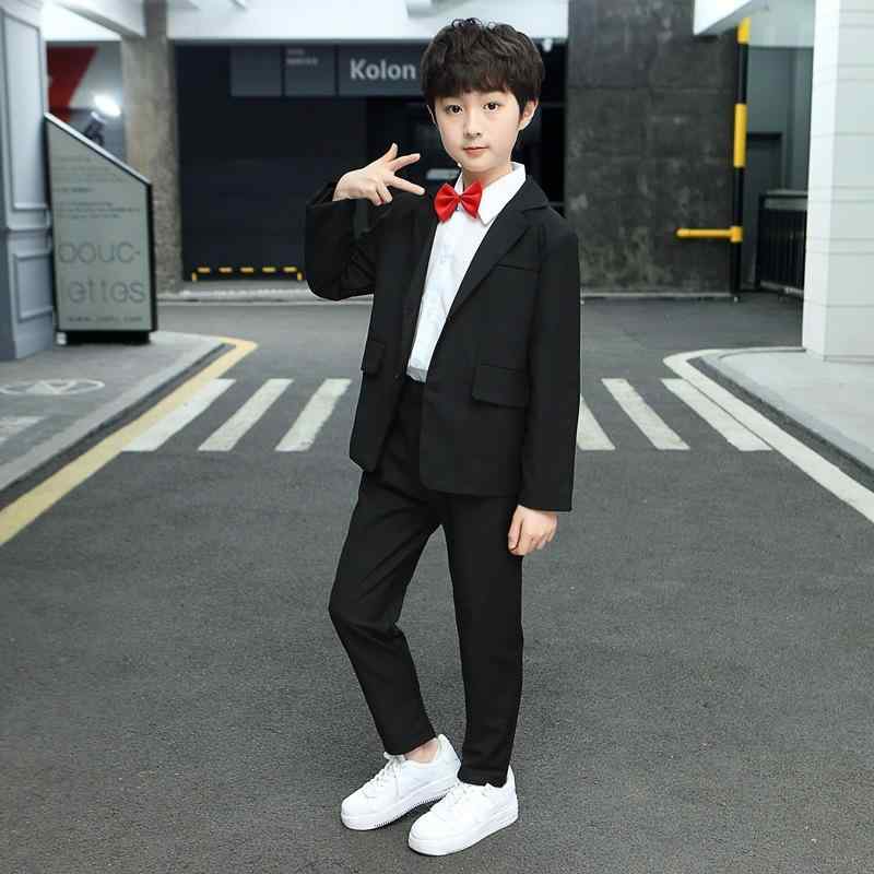 キッズ 男の子 スーツ フォーマル 礼服 ピアノ発表会 演奏会 結婚式 入学式 卒業式 七五三 司会者 フラワーボーイ ブリティッシュ風 セットアップ ジャケッ...