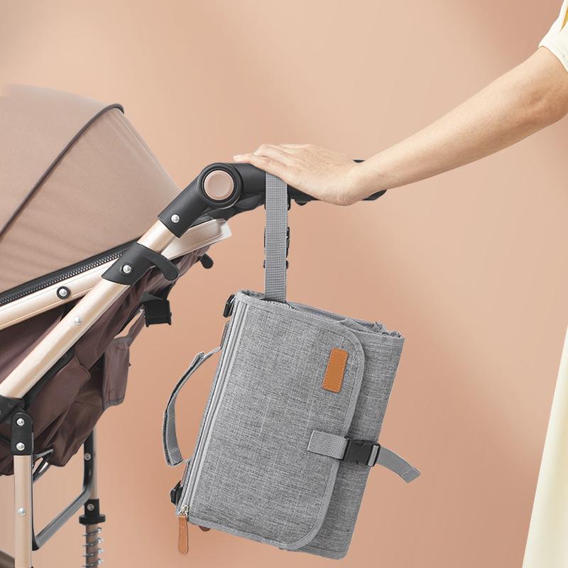 ベビー 新生児 防水 大容量 たっぷり収納 多機能 おむつ替えマット ベビーカー収納バッグ お出かけ 携..