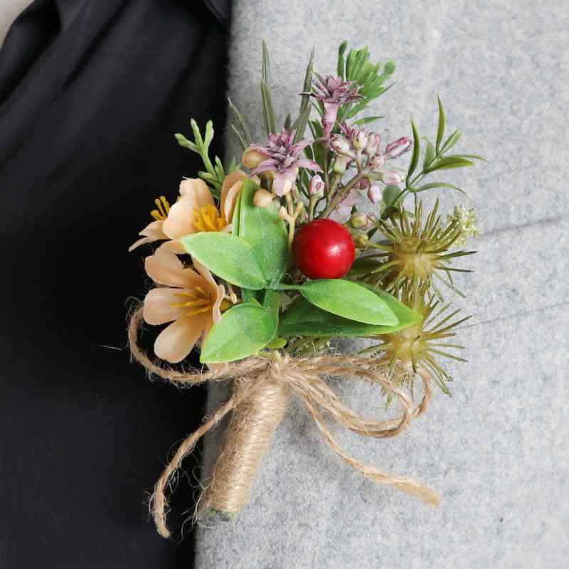 コサージュ 造花 シルクフラワー 新郎新婦 ゲスト 来賓 結婚式 ウェディング 披露宴 フォーマル アウト..