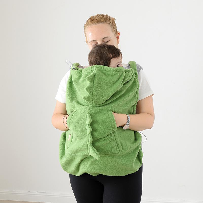 ベビーケープ 赤ちゃん 新生児 0歳 1歳 抱っこ紐 ヒップシート ベビーカー対応 多機能 防寒 防風 ポン..