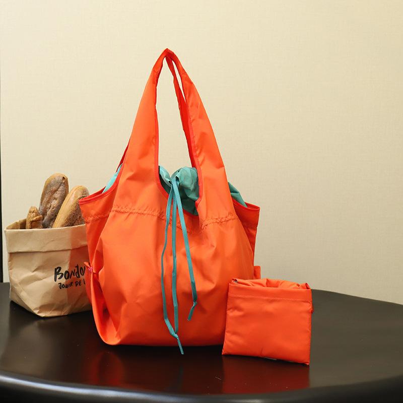 エコバッグ 男女兼用 折りたたみ 大容量 コンパクト 軽量 撥水 ナイロン ショッピングバッグ スーパー ..