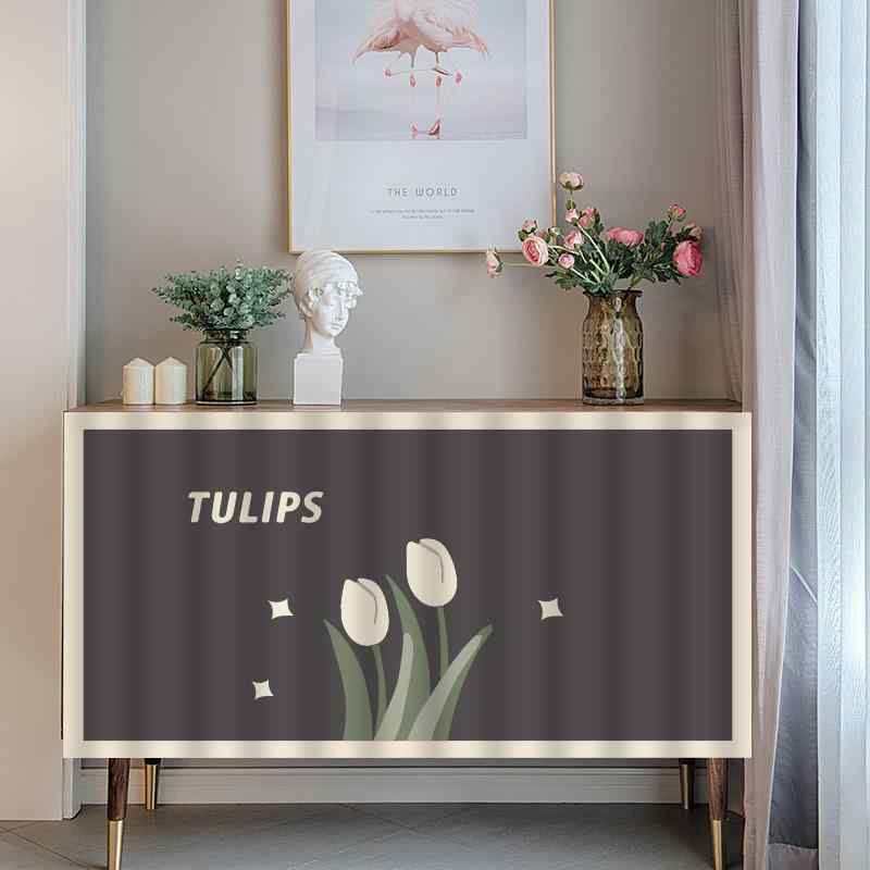 目隠しカーテン マジックテープ 貼るだけ キッチン 台所 リビング 寝室 玄関 収納棚 のれん 防塵 埃よ..