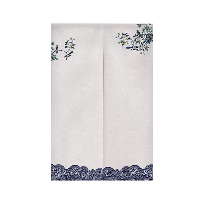 のれん 和風 和柄 間仕切り 目隠し 店舗用 飲食店 自宅用 リビング 玄関 キッチン 突っ張り棒対応 穴開け不要 ポリエステル製 サイズオーダー