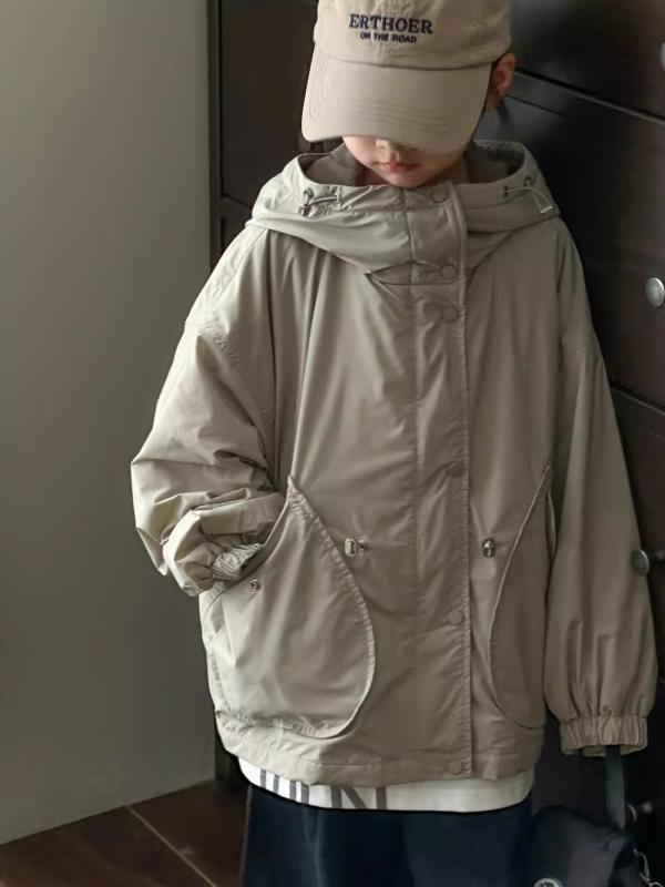 ジャケット キッズ 女の子 裏起毛 フード付き 中綿入り マウンテンパーカー ジップアップ 秋冬 クール ..