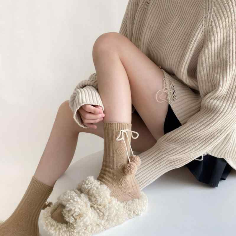 ソックス レディース 女性用 保温 あったか 吸汗 摩擦防止 ウール 羊毛 菱形柄 ジルコニア柄 無地 ポン..