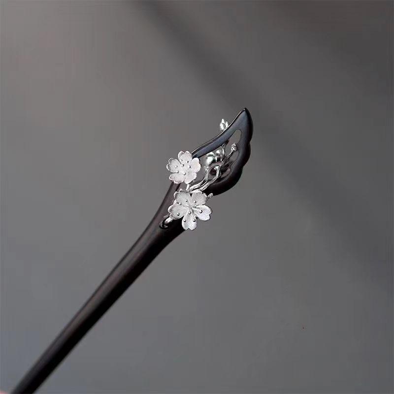 簪 レディース 木製 高級感 和風 古風 新中華風 シンプル モダン 漢服 チャイナドレス 髪飾り まとめ髪 アップスタイル 日常使い 浴衣 着物 成人式 卒業式 結婚式 プレゼント ギフト