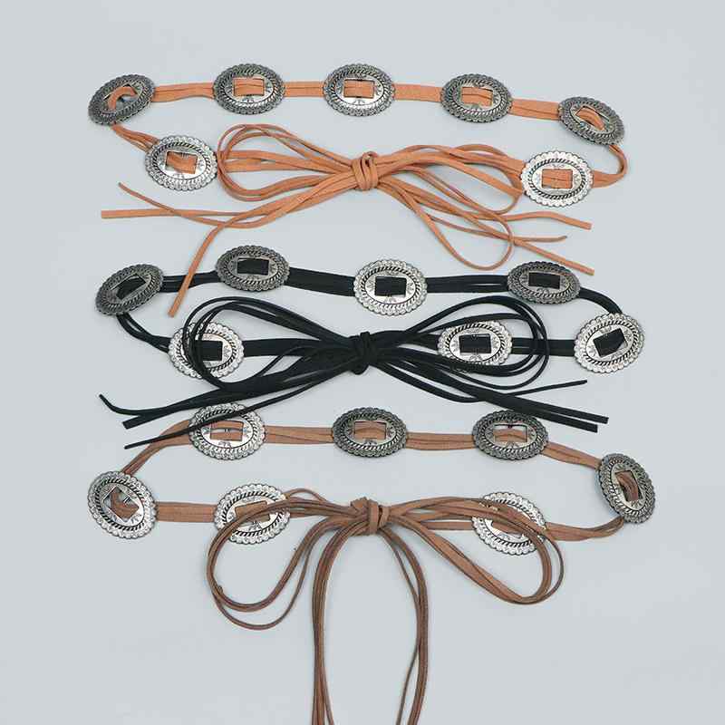 ベルト レディース オートロック 細ベルト レトロ 少数民族 黒石装飾 ボヘミアンスタイル フリンジ ウエストマーク ベルベット ファッション 通勤 エスニック 民族風