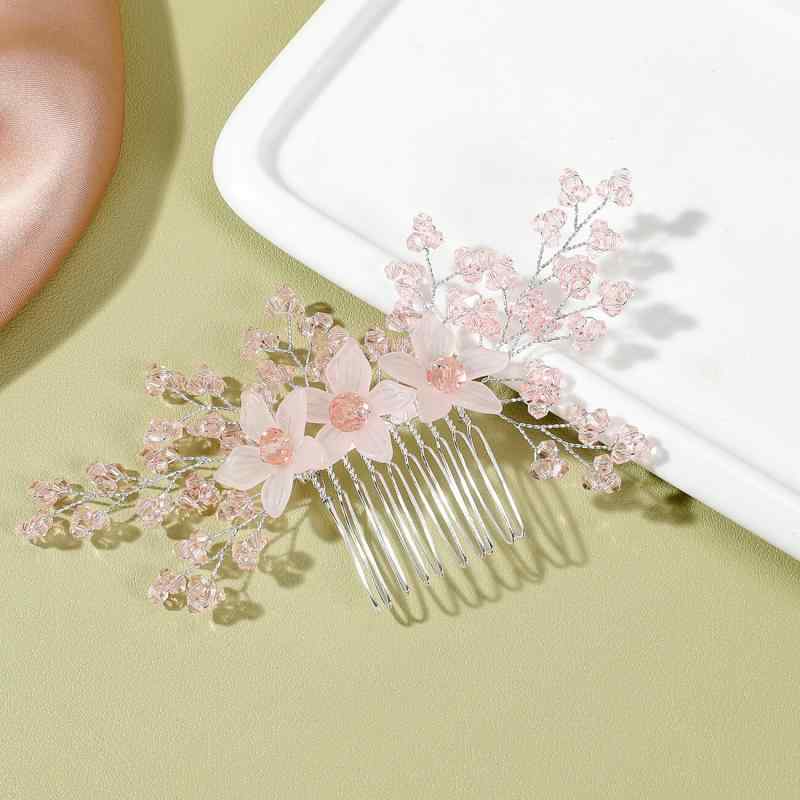 ヘッドドレス レディース 花嫁 ウェディング ブライダル 結婚式 手作り ハンドメイド パール パール フ..