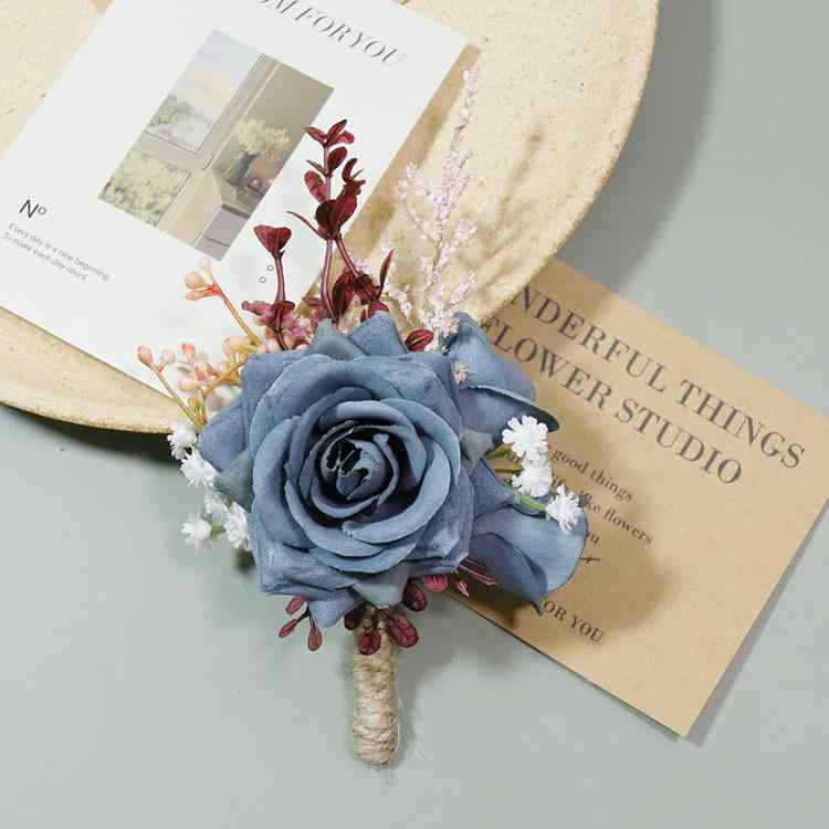 コサージュ 造花 フォーマル 上品 華やか 結婚式 ウェディング 披露宴 入学式 卒業式 ビジネス式典 開..