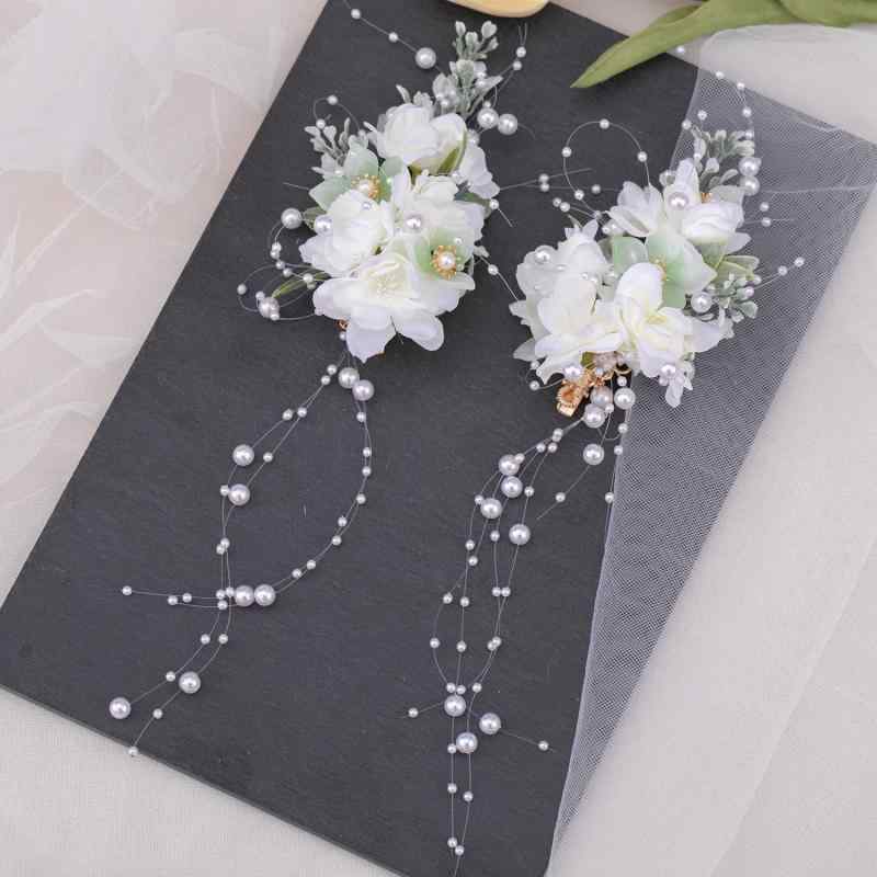 ・カテゴリ: ヘアアクセサリー・素材: 布・種類: ねじりクリップ・カラー展開: 青緑、スズラン・スタイル: 宮廷風・スタイル分類: 清新、スイート