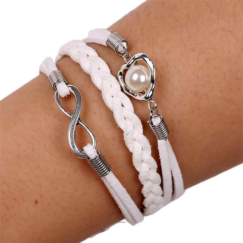 ハンドメイド 編み込み 欧米風 トレンド 雑誌掲載風 デザイン ブレスレット レディース 韓国ベルベット..