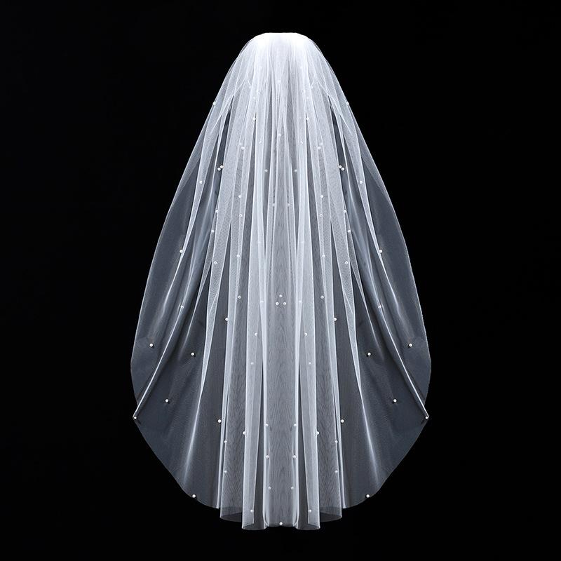 ベール レディース 新婦 花嫁 ウェディング シンプル ナチュラル レトロ アンティーク 幻想的 華やか 高級感 無地 プレーン 布製 ホワイト 前撮り 後撮り フォトウェディング 撮影小物 ブライダル 挙式 披露宴