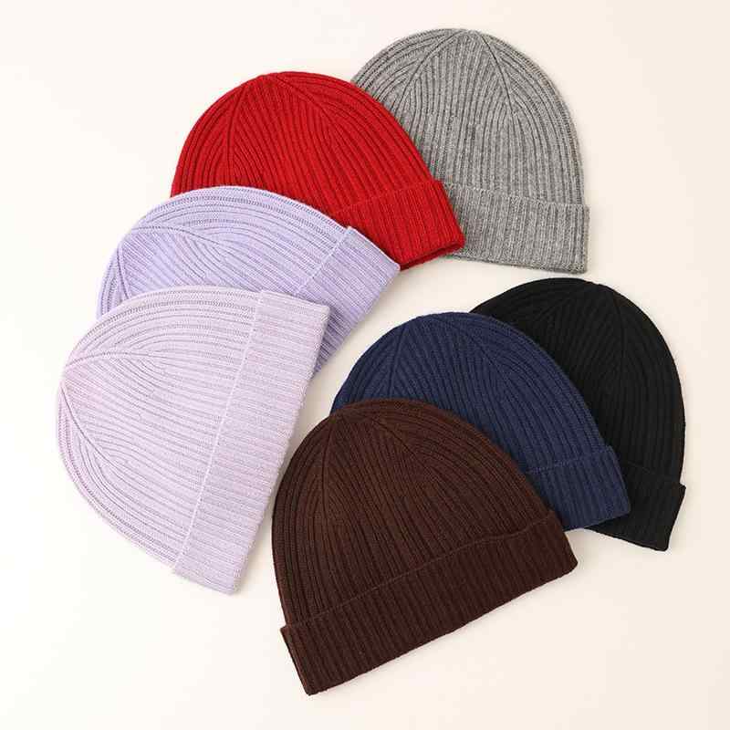 楽天セキュアデポニット帽 男女兼用 ユニセックス カシミヤ ウール 保温 防風 あったか シンプル おしゃれ 韓国風 ビーニー ワッチキャップ 丸型 ペア 秋冬 通勤 通学 アウトドア 豊富なカラー