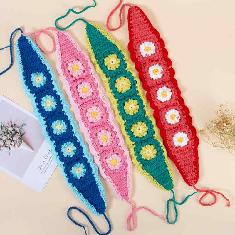 ヘアバンド レディース 韓国風 レトロ 手編み ニット フェミニン かわいい 春秋 アウトドア お出かけ 文芸風 ターバン