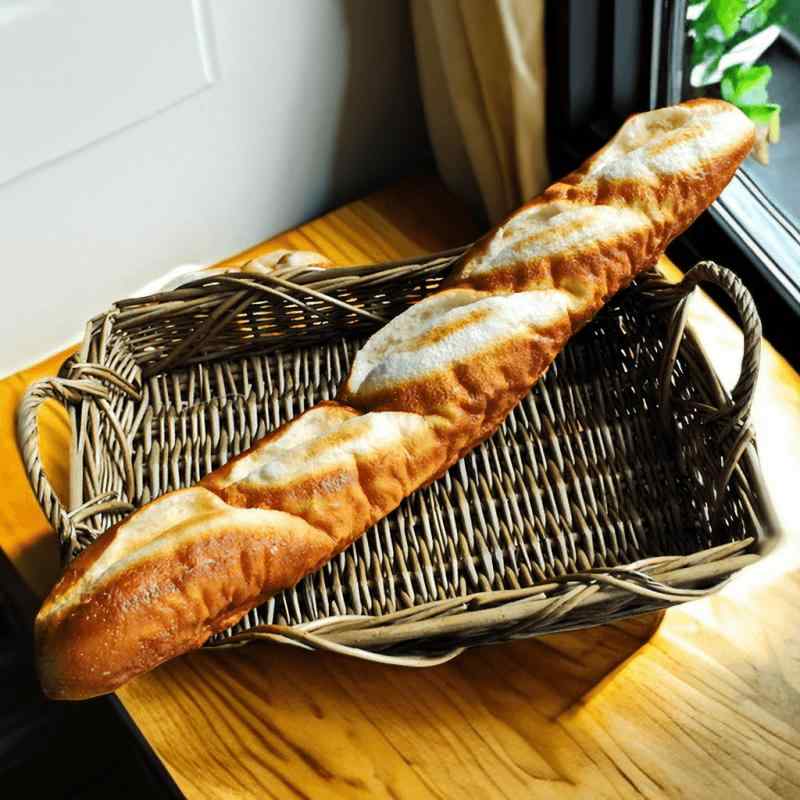 フェイクフード フランスパン バゲット ライ麦パン ハーフメートル級 撮影用小道具 映画 ドラマ モデルルーム 展示場 装飾 インテリア オブジェ おしゃれな置き物 ヨーロピアン 精巧な作り