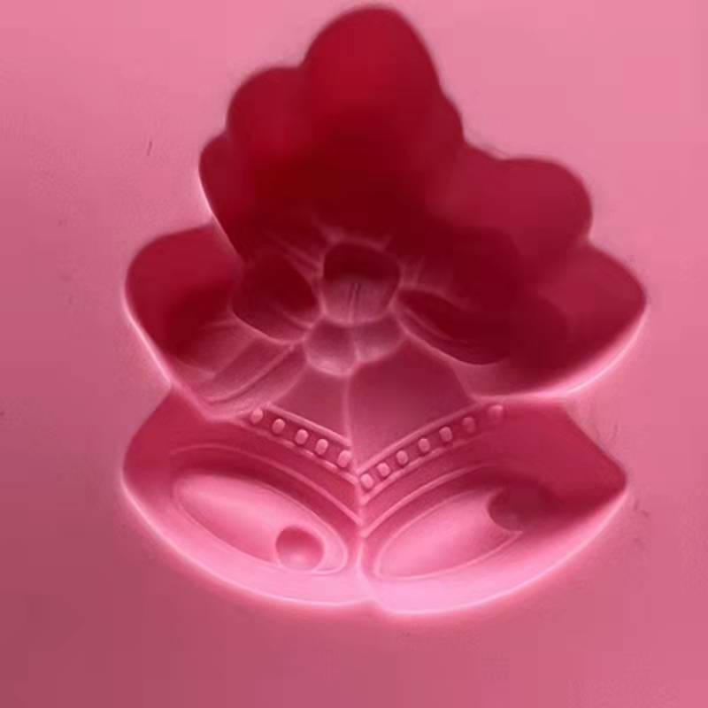 製菓型 クリスマス シリコン製 ソフト ケーキ チョコレート キャンディ作り 立体型 雪だるま クリスマスツリー 帽子 杖 モチーフ オーブン対応 耐熱 繰り返し使える 手作り お菓子作り イベント プレゼント(x2)