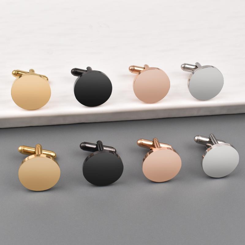 カフスボタン メンズ ネクタイピン 男性用 ステンレス製 鏡面仕上げ ミラーポリッシュ 電気メッキ加工 ..