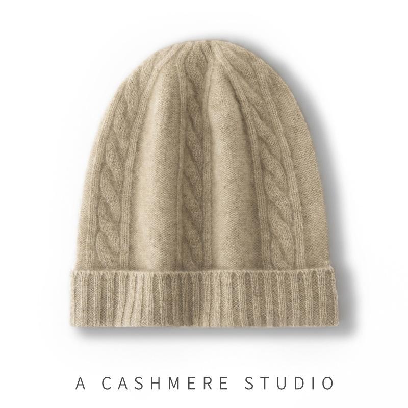 ・カテゴリ: ニット帽・帽子の形状: 丸型・つば: なし・カラー展開: ダークブルー、グレー、キャメル・サイズ: フリーサイズ・機能: 通気性、保温性、防風性・スタイル: シンプル、通勤・主な素材: カシミヤ・加工: ニット