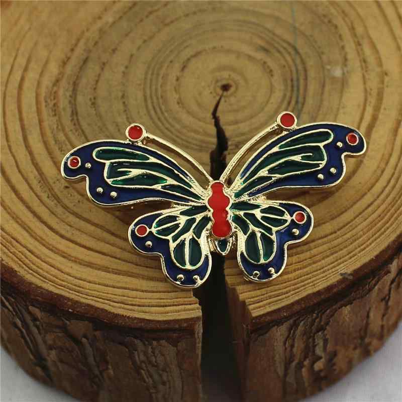 ブローチ 男女兼用 レトロ風 中国風 漢服 アクセサリー 西洋アンティーク調 合金製 七宝焼き エナメル..