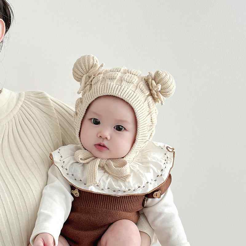 ・カテゴリ: 毛糸帽・カラー展開: ベージュ、ピンク、パープル、レッド、カーキ、コーヒー、グレー・サイズ: 3〜24ヶ月向け（頭囲40-48cm）、フリーサイズ・つばの形状: つばなし・帽頂スタイル: ラウンドトップ・機能: 保温、防風・主な素材: 綿 11%〜20%・スタイル: キュート、スイート、遊び心のあるデザイン、フレッシュ＆スイート・対象年齢: 0〜6ヶ月、6〜12ヶ月、1〜2歳・加工方法: 絞り染め・流行要素: エスニック、伝統的スタイル