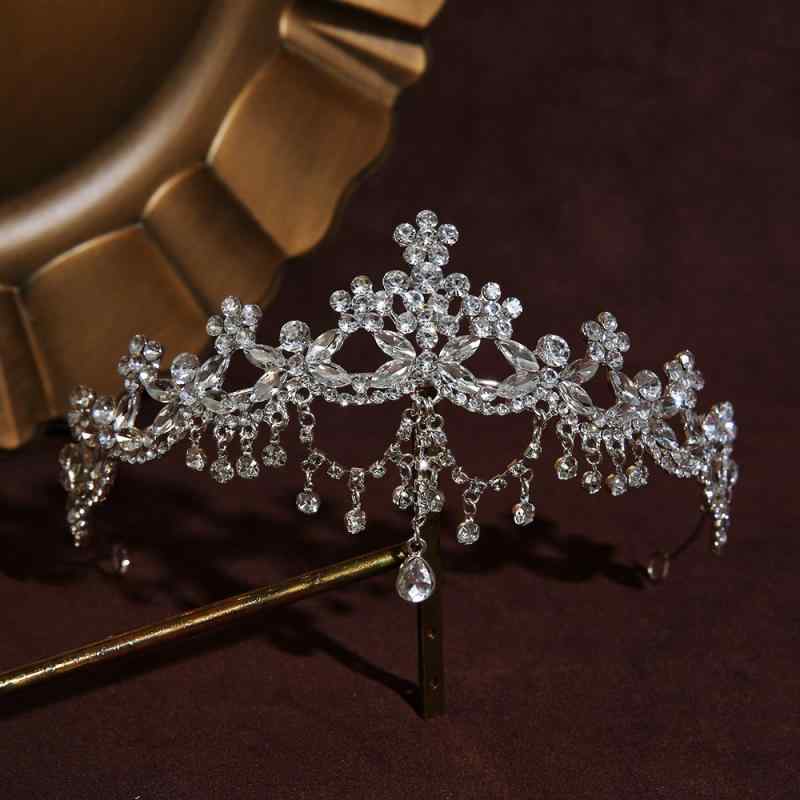 ヘッドドレス レディース ジルコニア クラウン 星形 上品 エレガント レトロ ブライダル ウェディング 結婚式 二次会 パーティー 花嫁 誕生日 プレゼント 合金製 ハンドメイド ユニーク ヘアアクセサリー