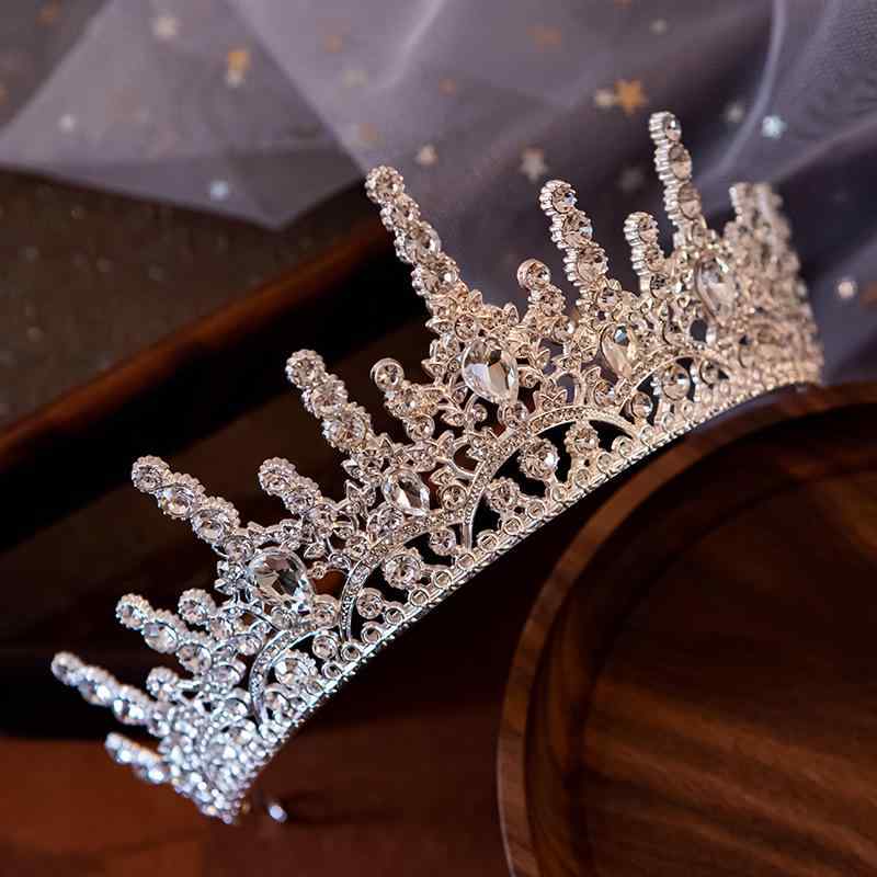 ヘッドドレス レディース 花嫁 ブライダル ウェディング 結婚式 ティアラ クラウン 王冠 エレガント 上品 森ガール風 ナチュラル 韓国風 ヘアアクセサリー カチューシャ 合金 電気メッキ加工