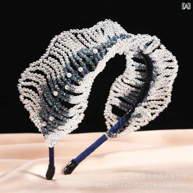 ・主な素材: 水晶・タイプ: 女性用・加工: 純手工制作・流行要素: ライン, 幾何・スタイル: 軽奢風・スタイル分類: ファッション通勤・カテゴリ: ヘッドアクセサリー・対象: 女性用