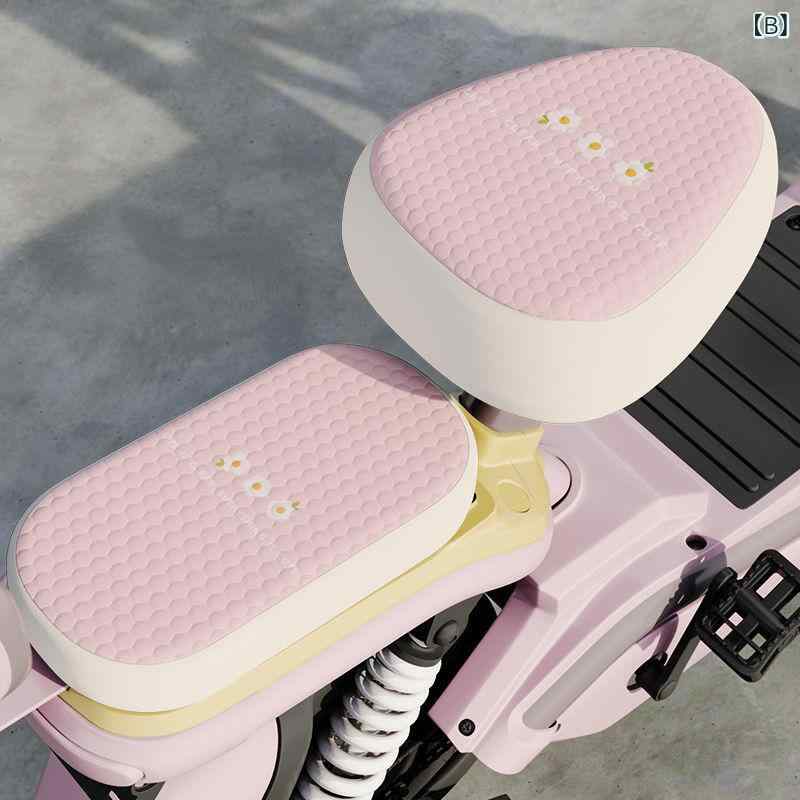サドルカバー 電動アシスト自転車 夏用 接触冷感 ひんやり UVカット 通気性 蒸れに...