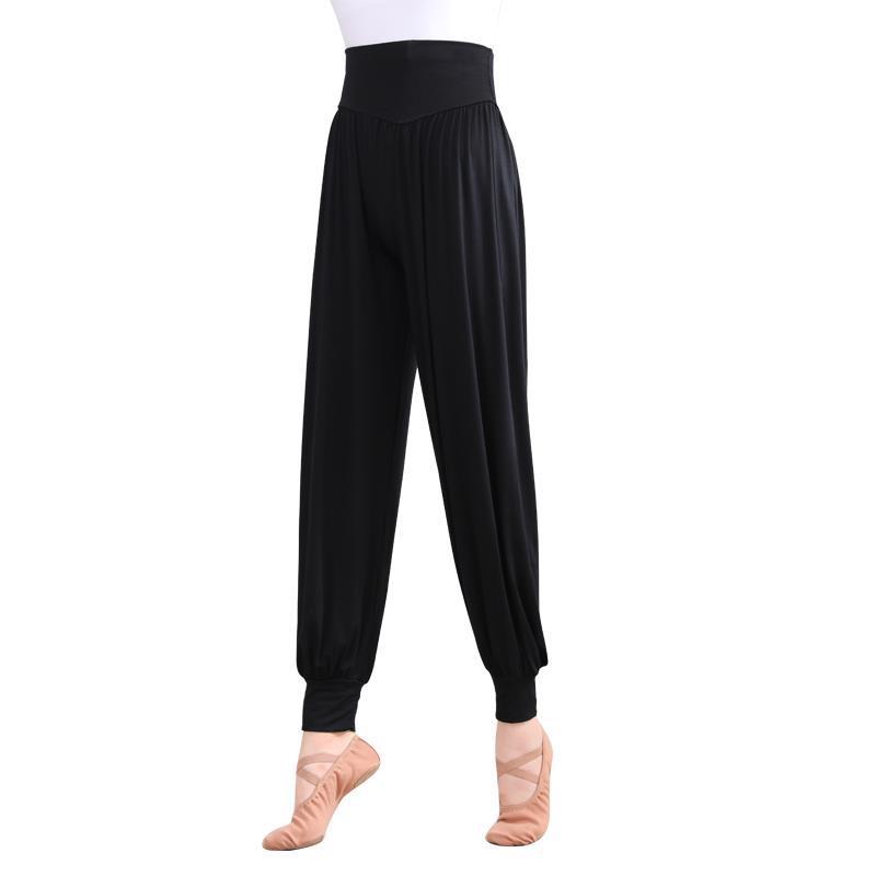 ダンスウェア レディース 女性用 体型カバー 着痩せ ゆったり ランタンパンツ カボチャパンツ ワイドパンツ ガウチョパンツ セットアップ 上下セット ダンス フィットネス ヨガ トレーニング 春夏