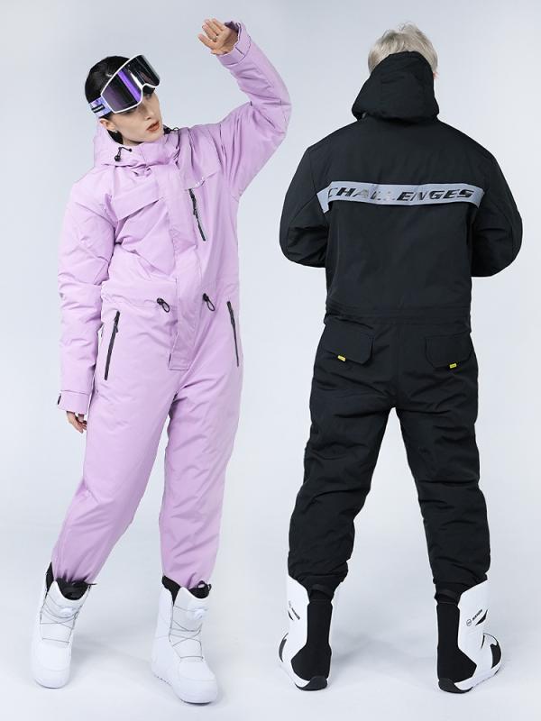 スキーウェア 男女兼用 防水 防風 防寒 保温 耐摩耗 つなぎ 一体型 アウトドア 登山 サイクリング 自転..