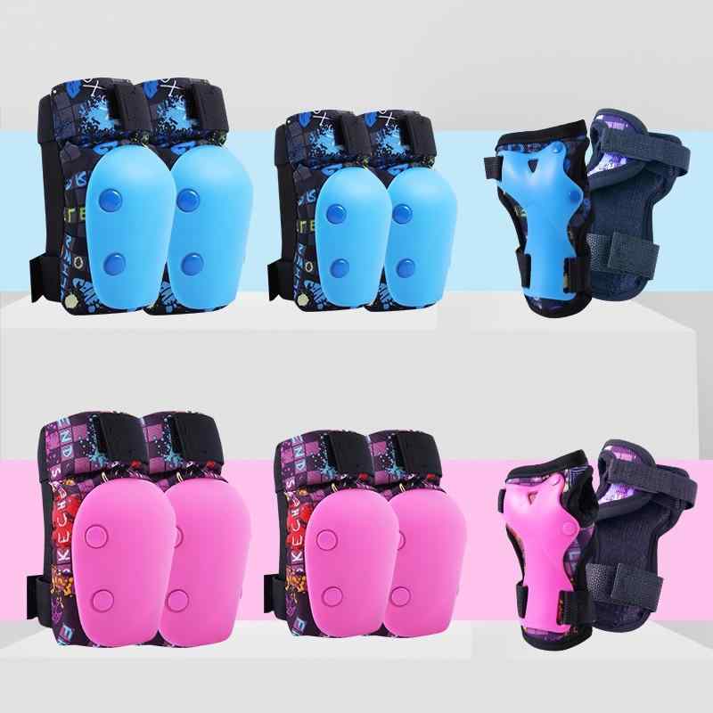 プロテクター キッズ 転倒保護 衝撃吸収 フルセット インラインスケート ローラースケート スケートボ..