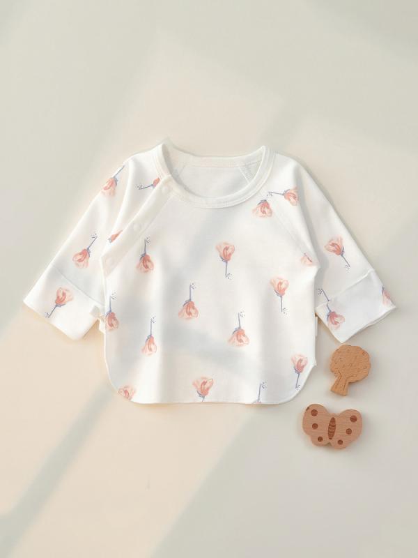 新生児肌着 0-3ヶ月 男女兼用 純綿100% フラットシーマ縫製 赤ちゃん 肌に優しい 安全基準Aクラス 低ホ..