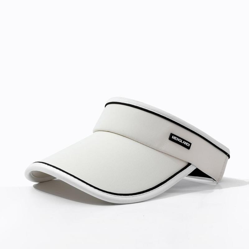 楽天セキュアデポサンバイザー レディース シンプル スポーツ 春夏 韓国 UVカット 紫外線対策 つば広 日よけ 帽子 吸汗速乾 通気性 防水 防風 ゴルフ ランニング テニス アウトドア ウォーキング 遮光（x2）