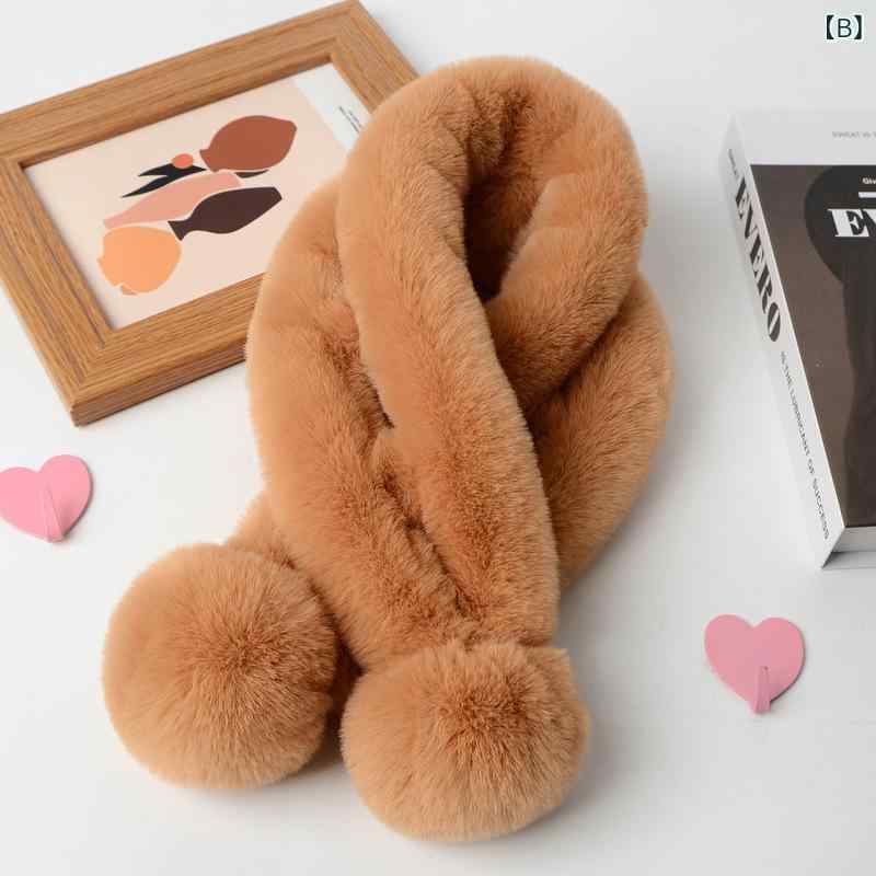 ネックウォーマー レディース 厚手 あったか 保温 防寒 フェイクファー ラビットファー風 ふわふわ もこもこ 韓国風 おしゃれ 無地 ループタイプ マフラー 通勤 通学 秋冬