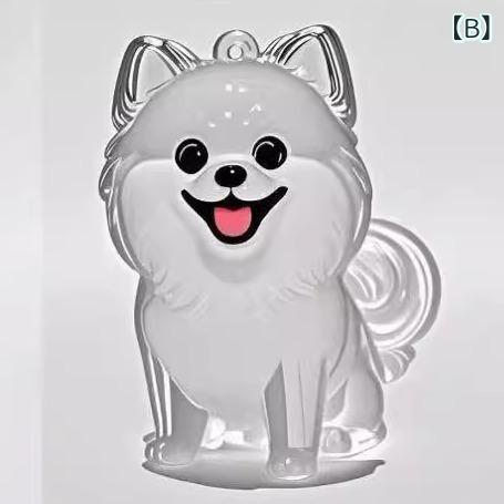 キーホルダー 透明 ペット 遺毛 収納 カプセル 犬猫 愛犬愛猫 メモリアル ケース お守り バッグチャーム かわいい おしゃれ プレゼント プラスチック