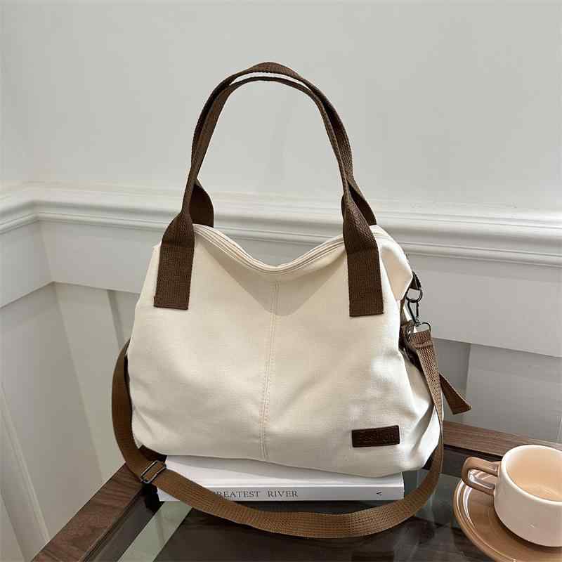 トートバッグ レディース 大容量 カジュアル キャンバス 帆布 ショルダーバッグ 斜...