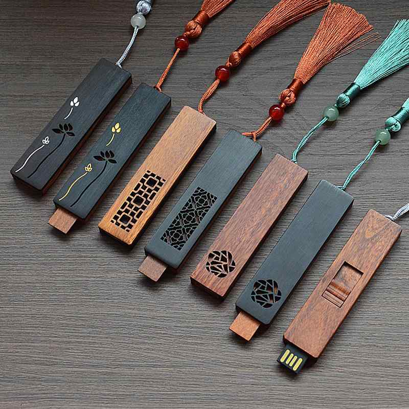 ビジネスギフト 木製 文具セット USBメモリ ボールペン 中国伝統柄 オリエンタルデザイン 黒檀 紫檀 実用的 贈答品 記念品 オフィス プレゼント secure-depo-10930316 セキュアデポ パッケージ画像