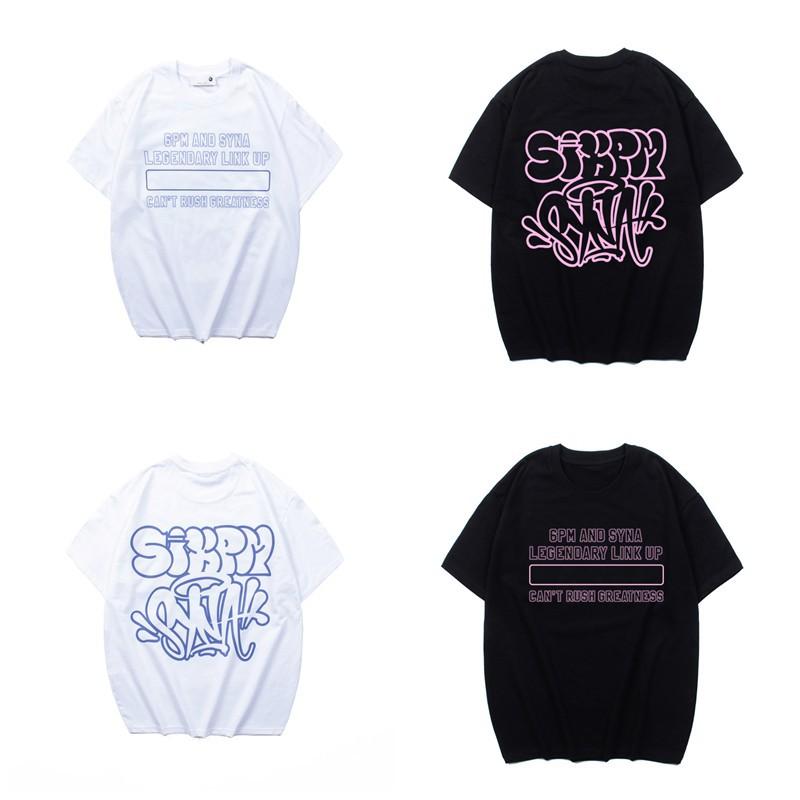 Tシャツ メンズ レディース ゆったり オーバーサイズ ドロップショルダー 半袖 春夏 ロゴプリント レトロ ストリートファッション アメリカンカジュアル 通気性 耐摩耗性 丸首 クルーネック 綿混 トップス 普段使い デイリーユース