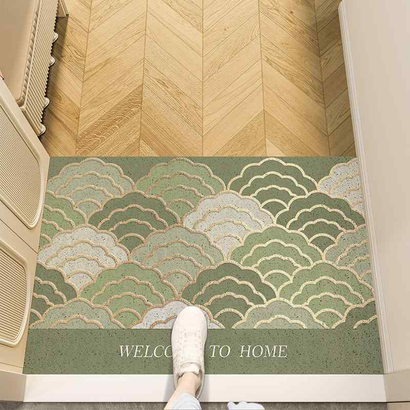 玄関マット 泥落とし 滑り止め ループ コイル PVC製 カット可能 砂埃除去 屋外用 エントランス 高級感 ..