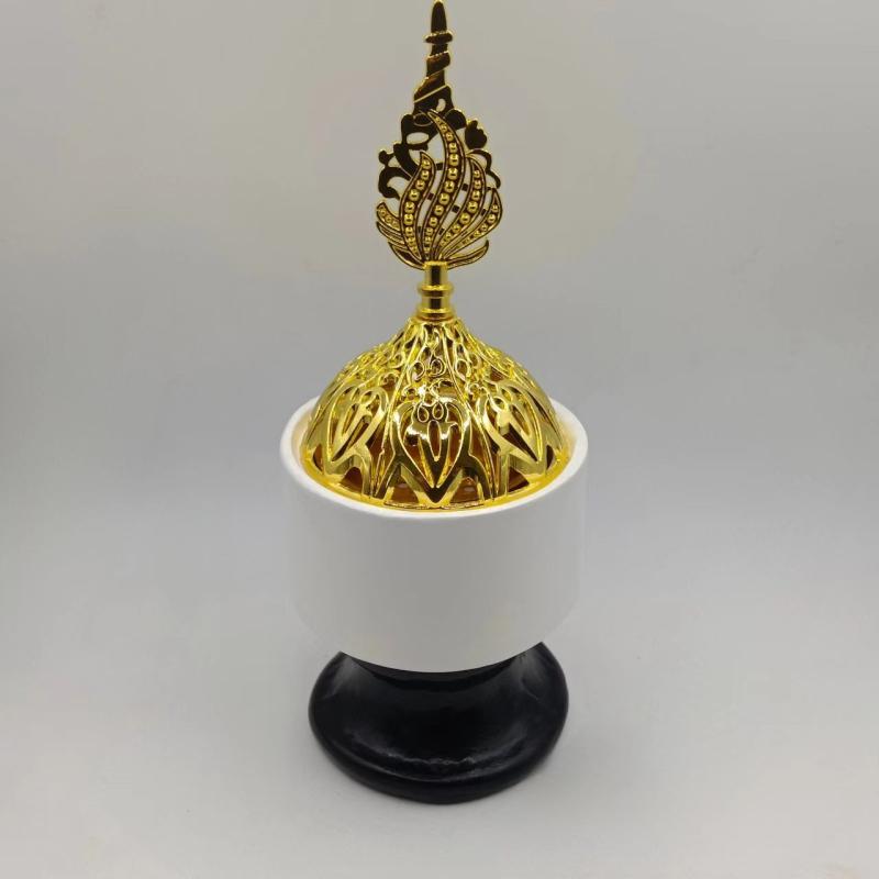 アロマ香炉 透かし彫り 樹脂製 ゴー