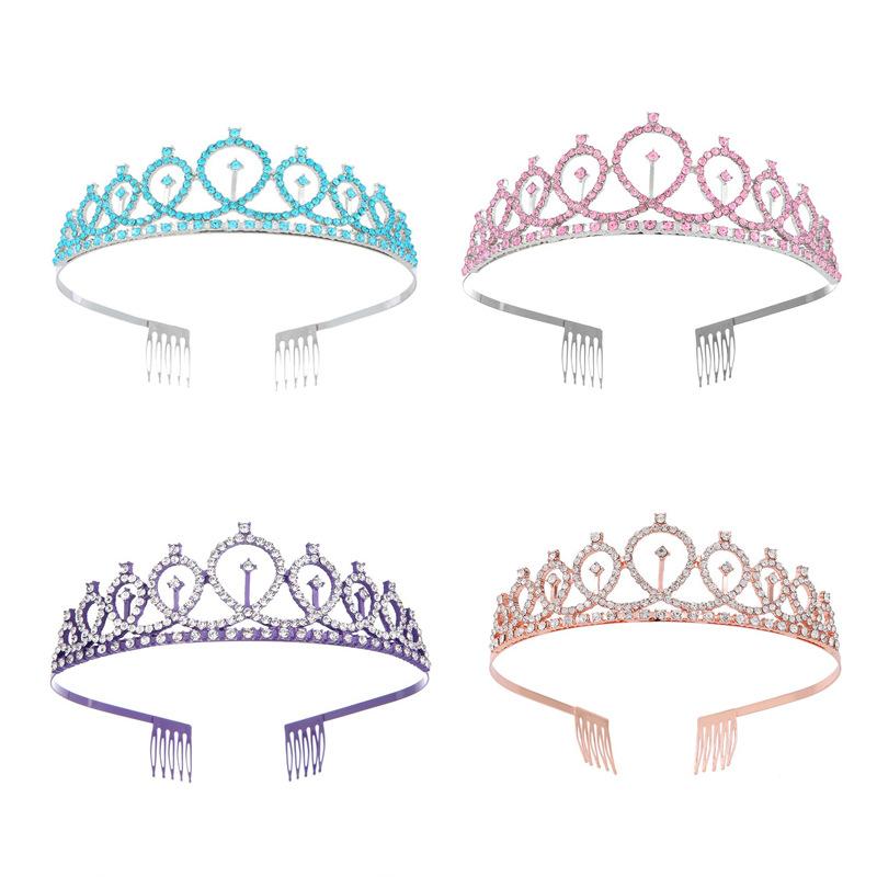 ヘッドドレス レディース 欧米風 個性的 花嫁 ブライダル ティアラ カチューシャ ラインストーン クリスタル 結婚式 二次会 パーティー..