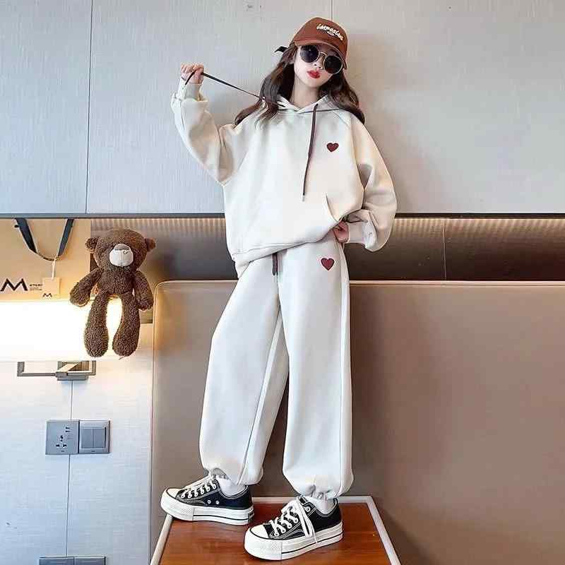子供服 女の子 ガールズ ジュニア 綿混 ベベフリース 裏起毛 セットアップ 上下セ...