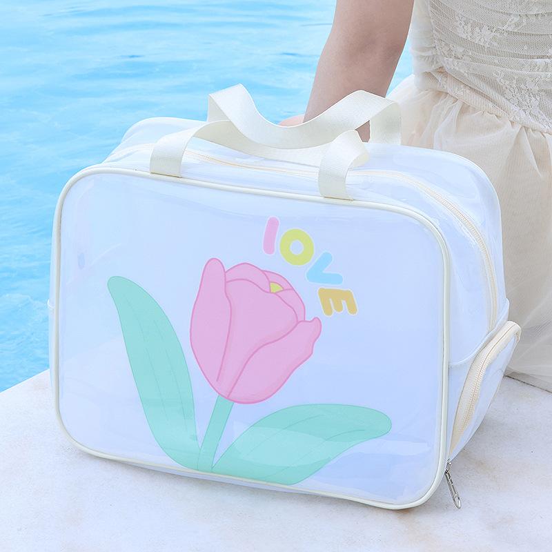 ・容量: 約20L・素材: PVC・機能: 通気性、防水、超軽量、耐摩耗、容量拡張、負担軽減、収納可能、乾湿分離・性別: ユニセックス・裏地素材: PVC・柄: キャラクター・スタイル: フレッシュ、キュート・用途: アウトドアスポーツ