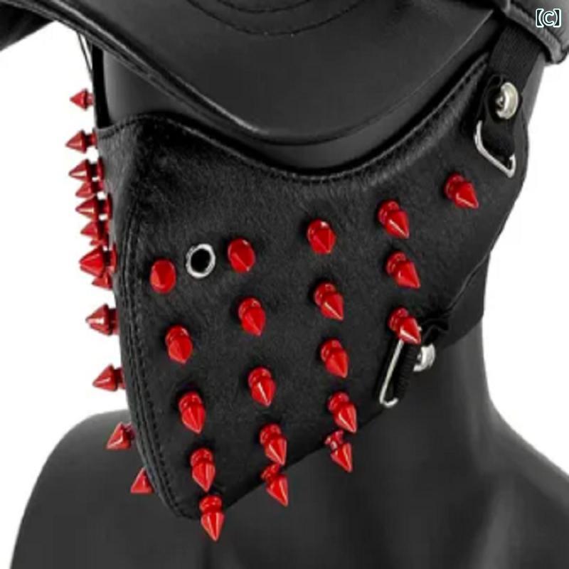 マスク 大人用 スチームパンク パンク ロック フェイスマスク ハロウィン パーティー 仮装 コスプレ イ..