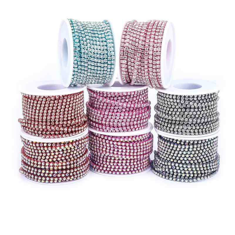 ・種類: ラインストーン・処理工程: 電気メッキ・ラインストーン分類: A級ラインストーン・素材: ガラス・形状: 円形・カラー展開: シルバー台座ホワイト, シルバー台座ホワイトAB, ゴールド台座ホワイト, ゴールド台座ホワイトAB, ...