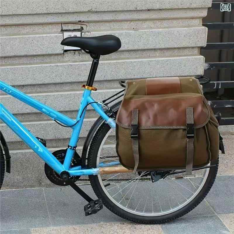 サイクルバッグ ライディングバッグ バイク自転車兼用 サイドバッグ サドルバッグ ...