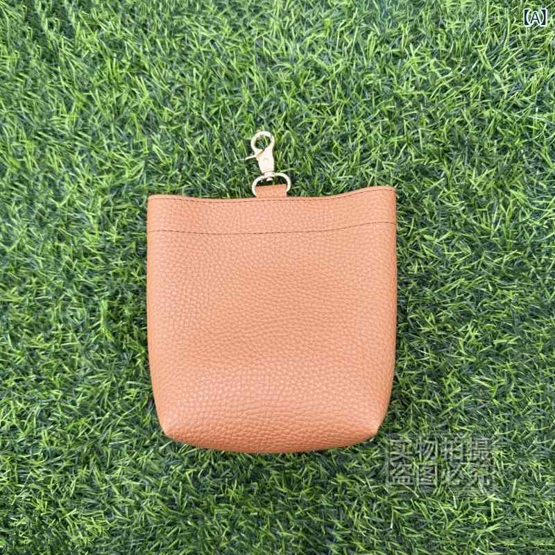 トレーニングポーチ ペット 犬 ドッグフード おやつ トリーツ ウエストポーチ PUレザー 訓練 お散歩 携..