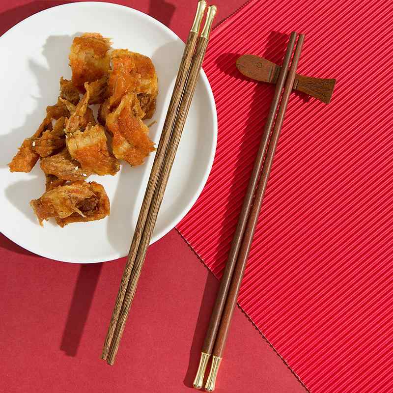 箸 高級感 中華風 天然木 紅檀 ウェンジウッド 金属飾り モダン シンプル 手作り 木製箸 贈答用 ギフト プレゼント 結婚祝い 誕生日 引っ越し祝い ビジネスギフト 記念品